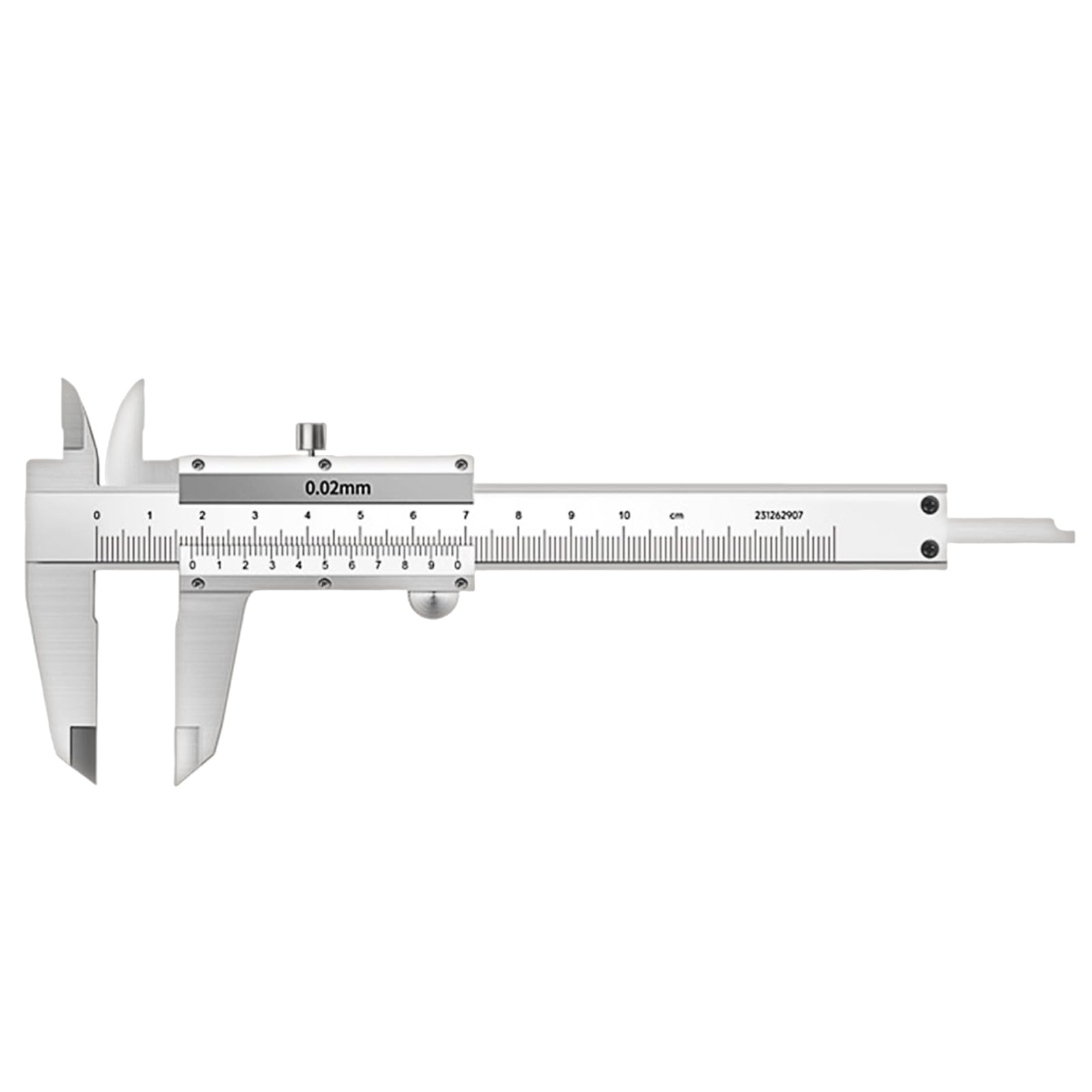 Vernier Caliper Thickness Diameter Measuring Tool 0-100mm Stainless Steel Caliper for Jewelry Coin Micrometer Student
