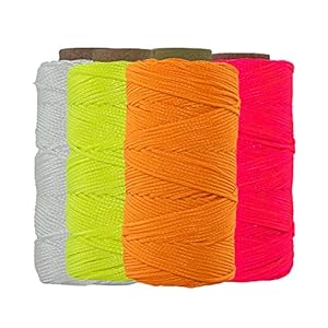 SGT KNOTS Geflochtene Maurerschnur 305m Neonpink
