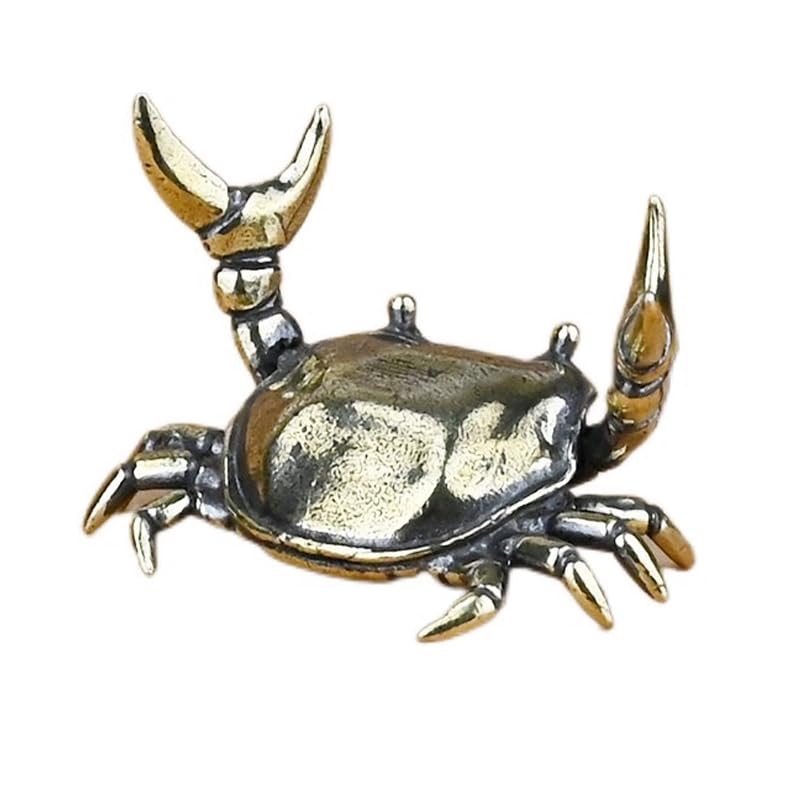 Amazon | ミニ 文鎮 鋳鉄文鎮 筆置き 真鍮 ザリガニ アンティーク純銅