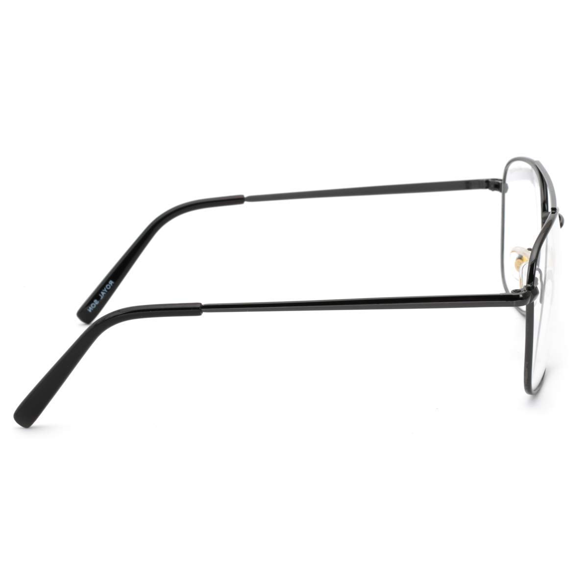 ROYAL SON Retro Square Spectacle Frame For Men And Women (RS0023SF|50|Transparent Lens) - Image 4 thumbnail