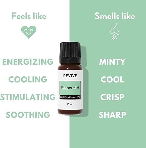 Miniatura 4 de Revive Essential Oils - Aceite esencial de menta 100% puro, grado terapéutico, para difusor, humidificador, masaje, aromaterapia, cuidado de la piel
