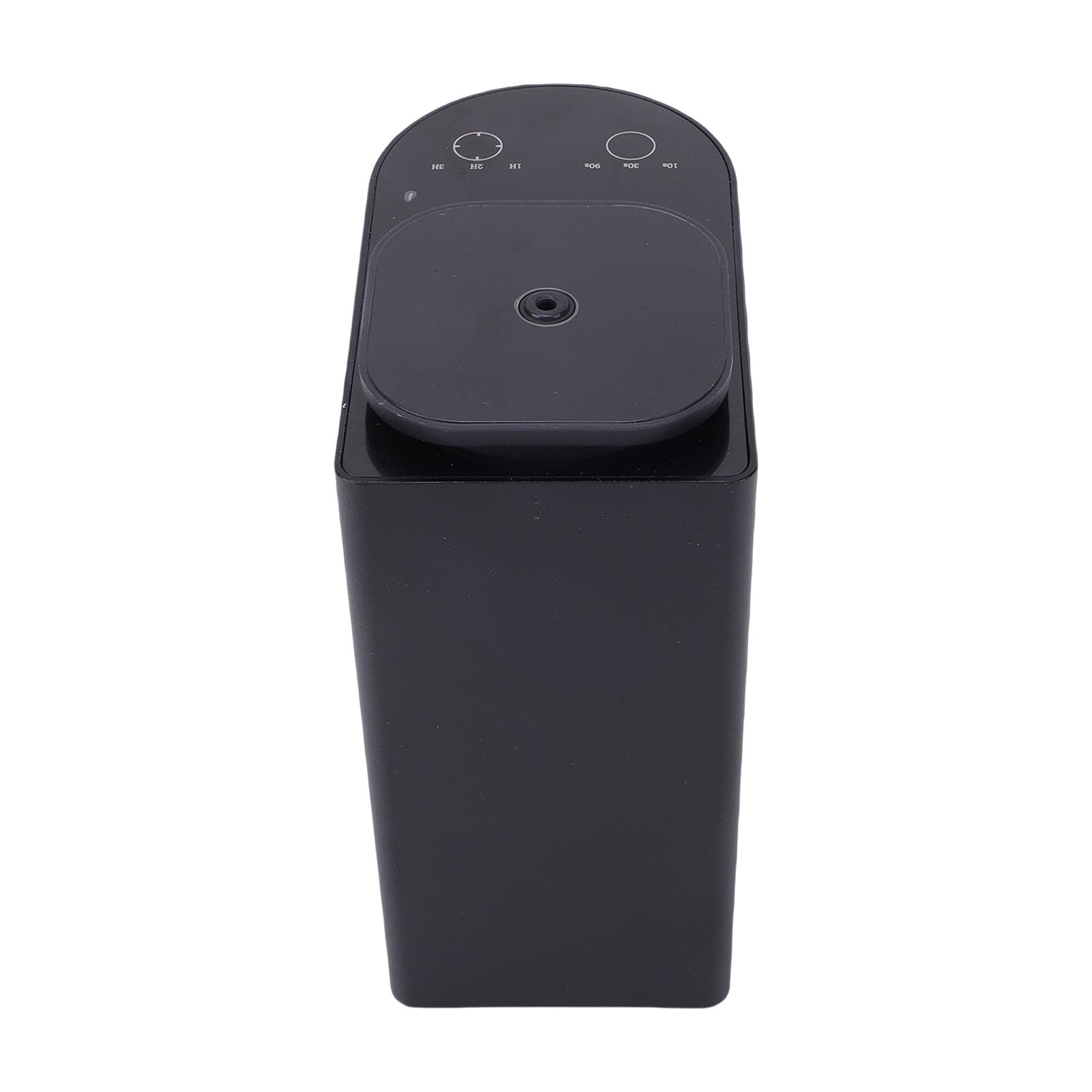 Wasserloser Diffusor für ätherische Öle, 4000 MAh, Tragbare Aromatherapie für Große Räume, Büros, Aluminiumlegierung, 120 Ml (Schwarze Aluminiumlegierung)