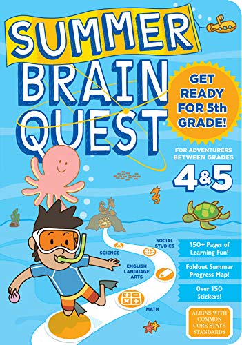 4th grade brain quest - Summer Brain Quest: Between Grades 4 & 5