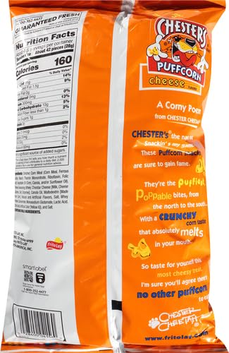 Chesters Chester'S Cheese Flavored Puff Corn thumb #2