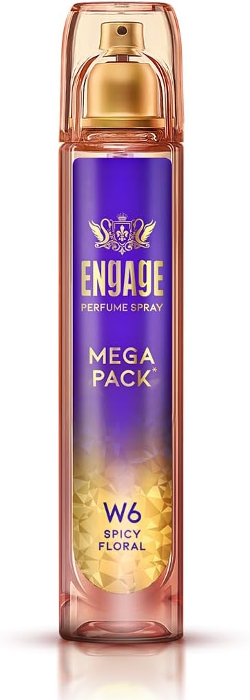 W6 Perfume for Women, Spicy and Floral Fragrance Scent, Skin Friendly Women Perfume, 160 ml