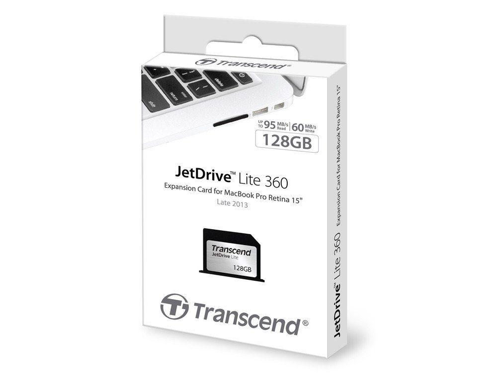 Transcend 128GB JetDrive Lite 360 Storage Expansion Card for 15