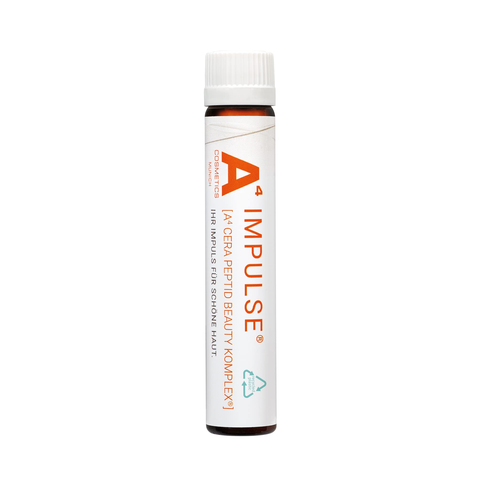 A4 IMPULSE Kollagen-Trinkampullen - Anti-Aging Beauty-Drink mit Ceramiden + Vitaminen (1 x 28 Stk.)