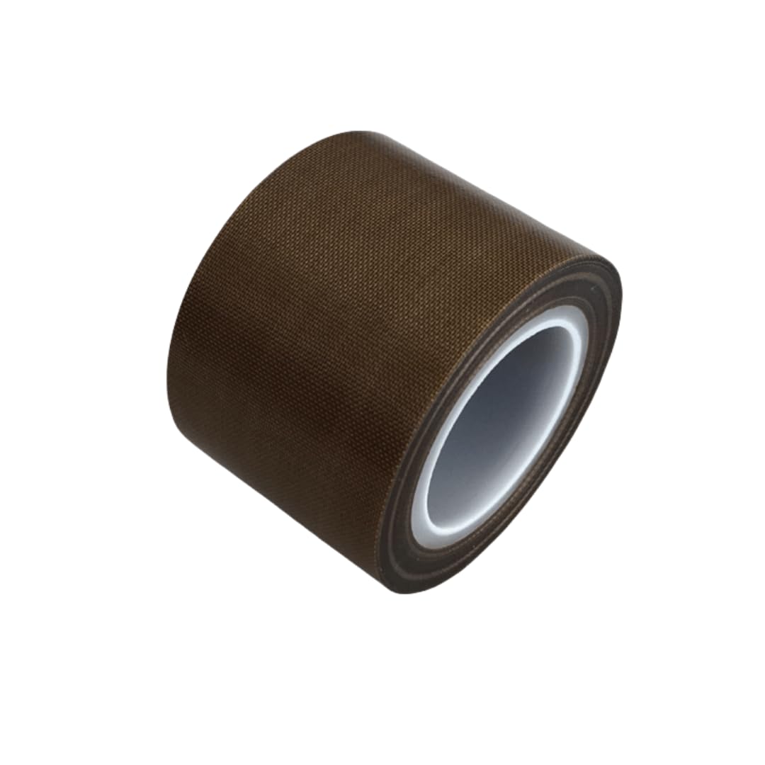 Nastro in PEFT PTFE Premium - Nastro sigillante resistente alle alte temperature - Lungo 10 m, isolante e resistente all'usura-1 pezzo(Brown,0.13x200mm)
