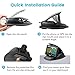 APPS2Car GPS Car Truck Mount, Non-Slip GPS Bean Bag Dash Mount 2-in-1 Anti-Skid Friction Dashboard Sandbag Clamshell Phone Holder for Garmin Nuvi Tomtom Magellan Navigation & All Cell Phone iPhone