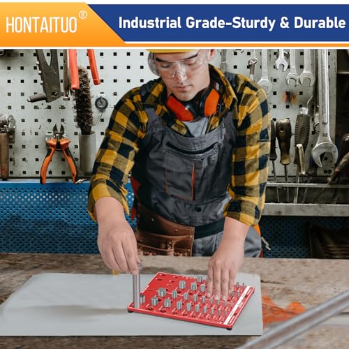 Hontaituo THREAD CHECKER Standard And Metric,Bolt Size And Thread Gauge thumb #5