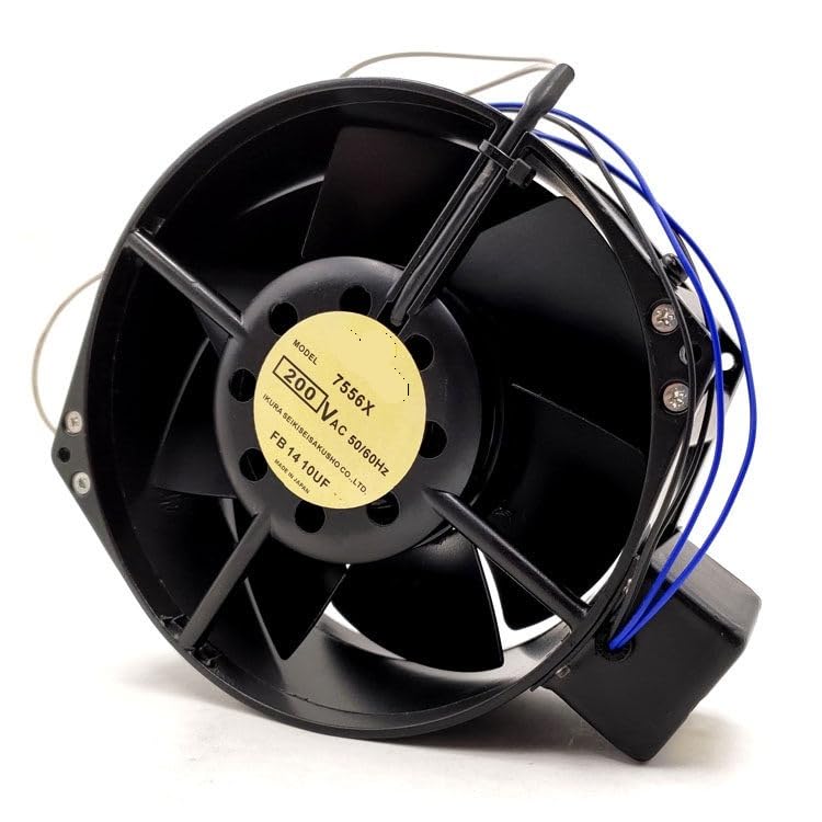 UTHA1B-US7556X-TP 200V AC Fan, 172x150x55mm, NC Sensor, 40/36W, 50/60Hz(Fan with Sensor)