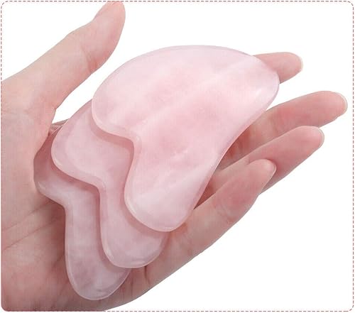 Miniatura 2 de CHXIHome Herramienta facial Gua Sha, tabla de guasha de piedra de jade natural para terapia de acupuntura, tratamiento de punto de activación,