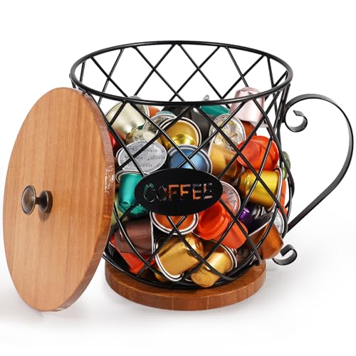 Generic HZW001 Coffee Pod Holder With Lid cover
