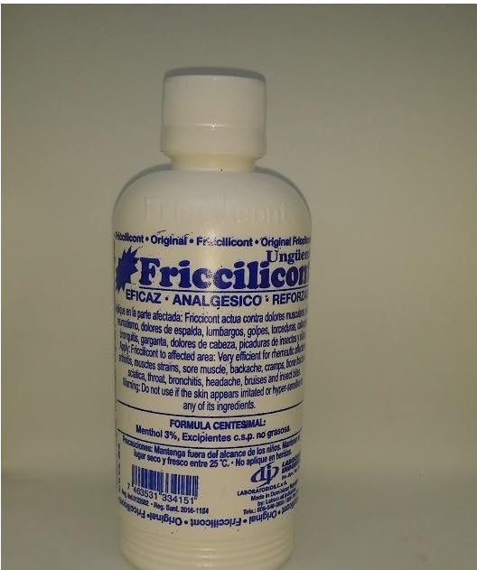 Ungüento Friccilicont Analgésico Externos Reforzado