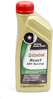 Allstar Performance Fluido de Frenos, Castrol SRF React, Dot 4, Botella de 33.8 onzas, Cada una
