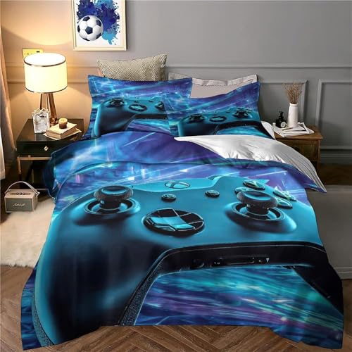 Housse de couette 3D manette de jeu durable avec fermeture éclair - 6