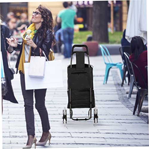 Faltbare Einkaufswagen-Ersatztasche, tragbare wasserdichte Oxford-Stoff-Einkaufswagen-Backup-Trolley-Taschen… – Bild 7