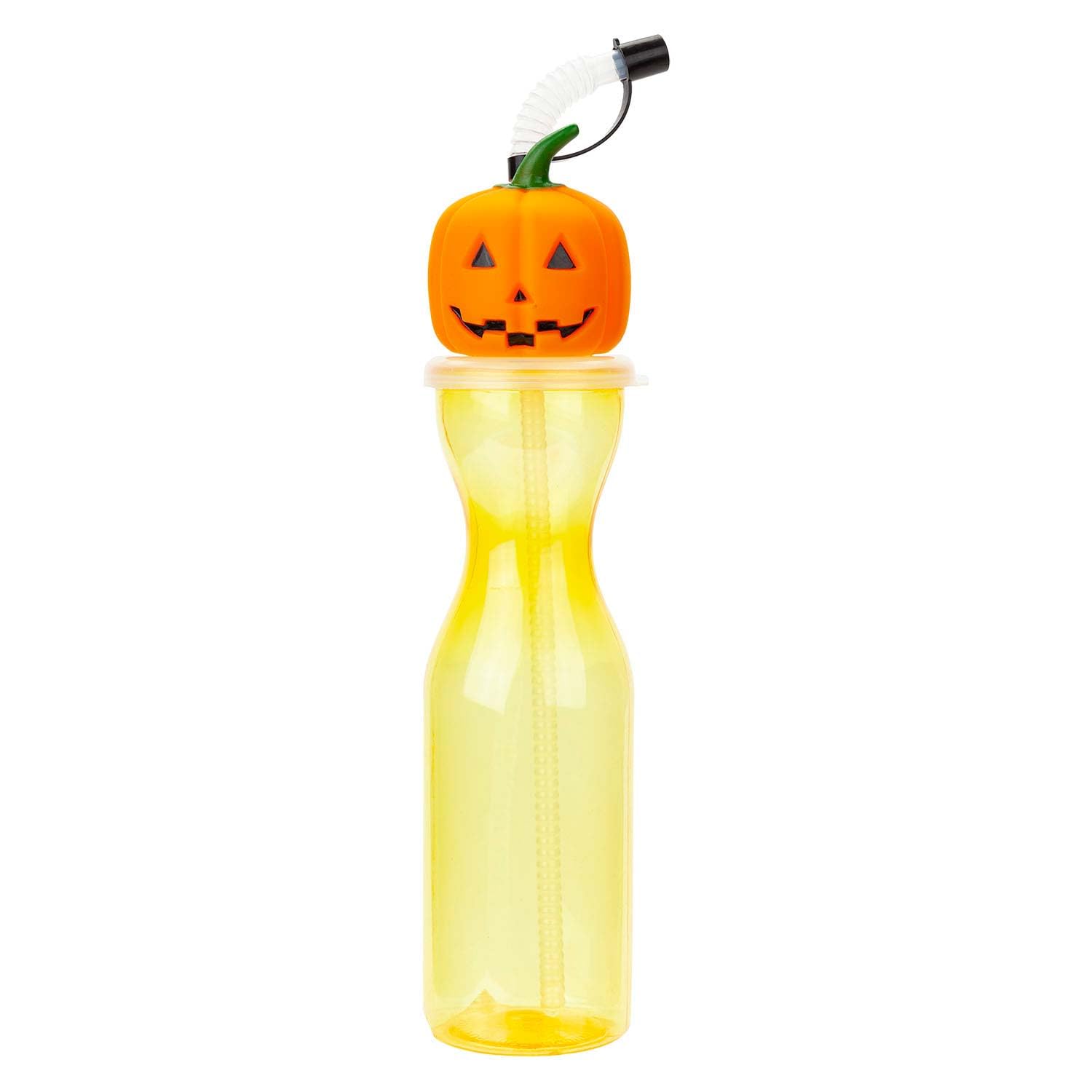 VFM e-Store - Halloween Bottle 500Ml Halloween Party, Trick Or Treat Spooky Halloween Parties, Creepy, Fright, Costume, Fancy Dess Accessories and Props - 500Ml Pumpkin