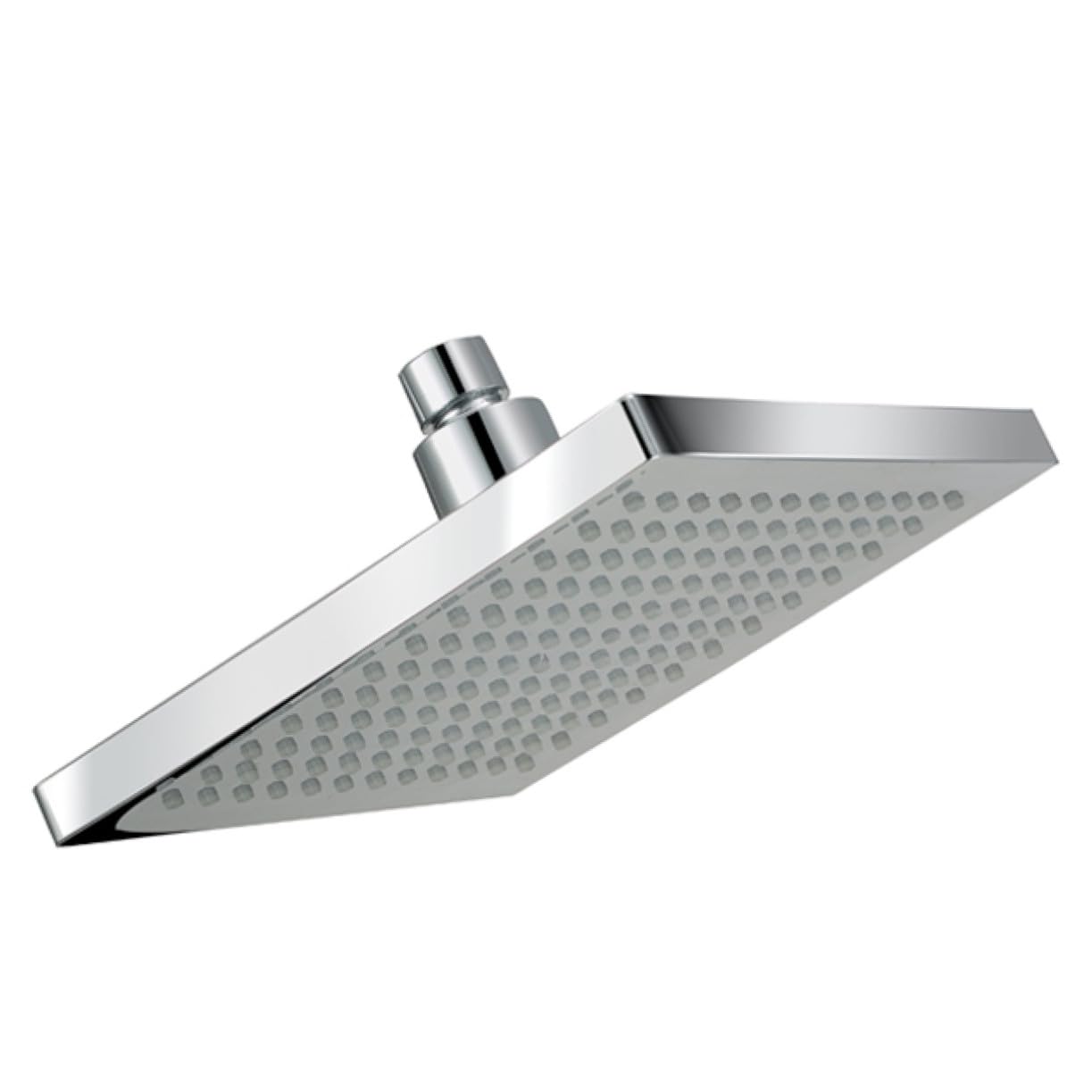 Cabezal de Ducha LED de 8 Pulgadas, Abs Duro, Conexión 20mm