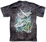 The Mountain Men's Sea Turtle Swim T-Shirt, Black, Large
