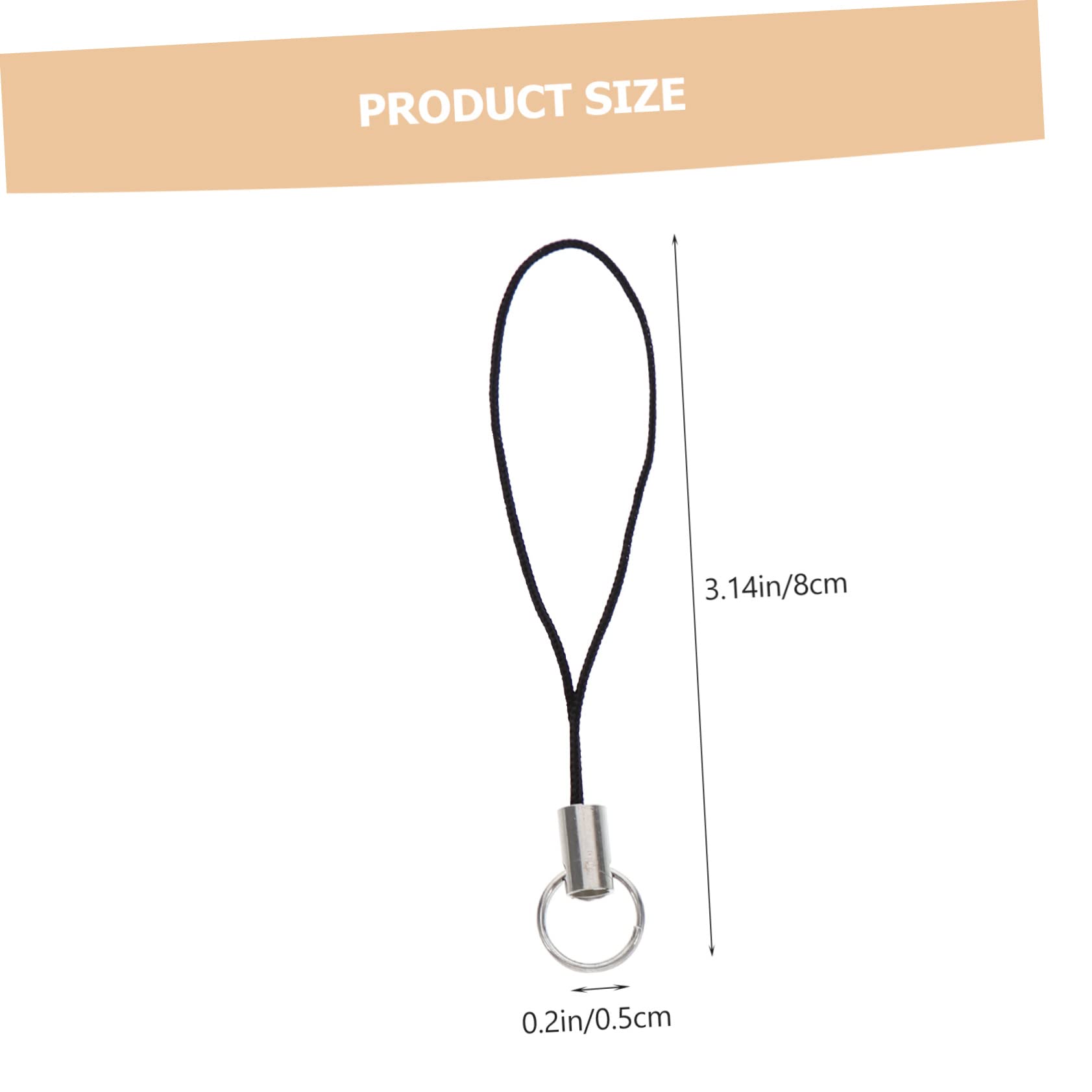 Gatuida 800pezzi Phone Straps Cinghie Per Cellulari e Portachiavi Accessori Per Smartphone
