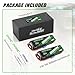 OVONIC 100C 4S 8000mAh 14.8V Lipo Battery with EC5 Connector for arrma 1/5 Scale RC Cars and Trucks Buggy Truggy 2pcs