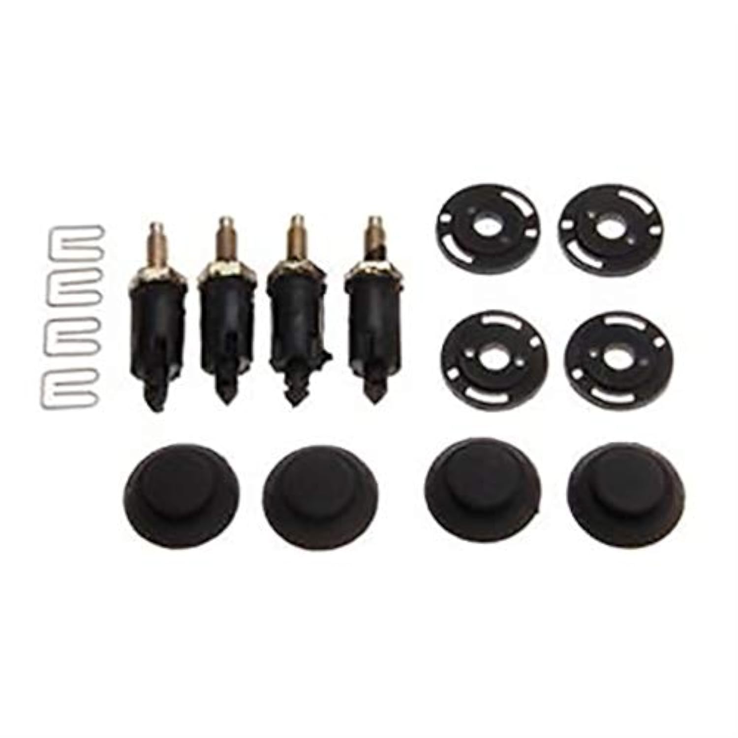 4pcs Car Cover Clips HDi Engine Cover Studs Bolts For CITROEN PEUGEOT 307 406