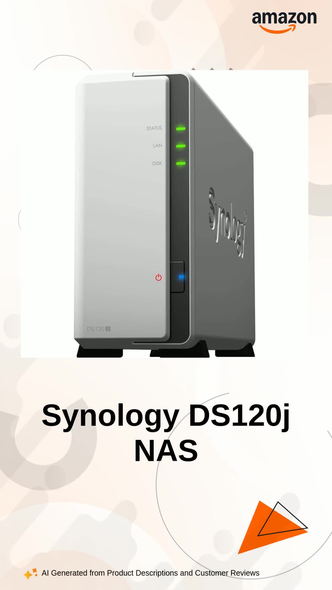 Synology NASキット 1ベイ DS120j、玄人志向HDDケースセット Amazon.co.jp: Synology NASキット 1ベイ DS120j デュアルコアCPU