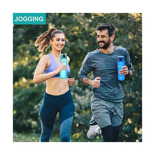 Favofit-Motivational-Water-Bottle-with-Time-Marker-32-oz-Water-Bottles-with-Times-to-Drink-Reusable-BPA-Free-Tritan-Plastic-Perfect-for-Sports-Fitness-Gym-Workout Favofit Water Bottle with Time Marker, 32 oz Motivational Water Bottle with Strainer & Cleaning Brush, Reusable & BPA Free Tritan Water Bottle for Sports & Fitness, Mint