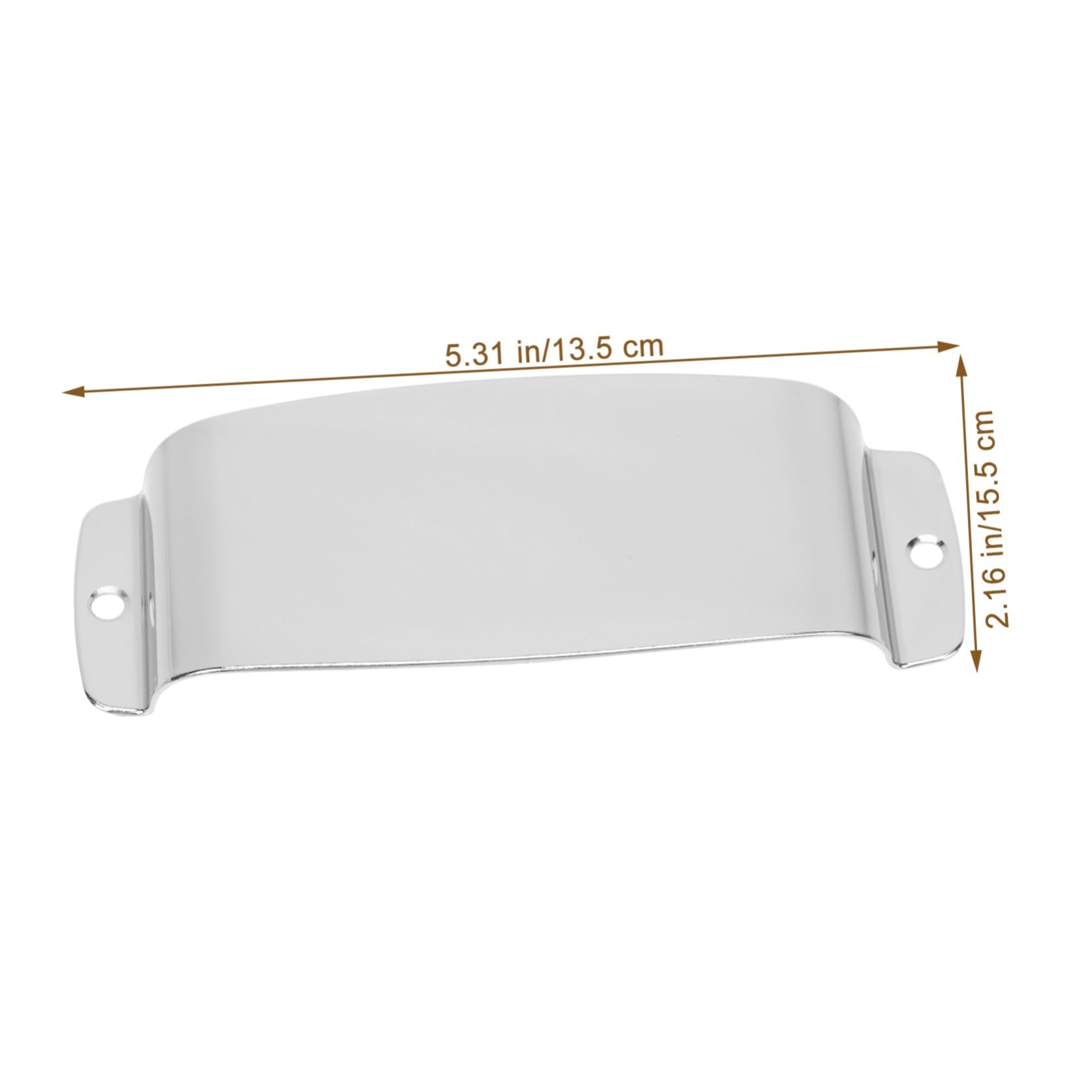 Toddmomy Pickup Cover for Bass Guitar Protective Case Cover Noise Reduction Simple Assembly Maintenance- Design