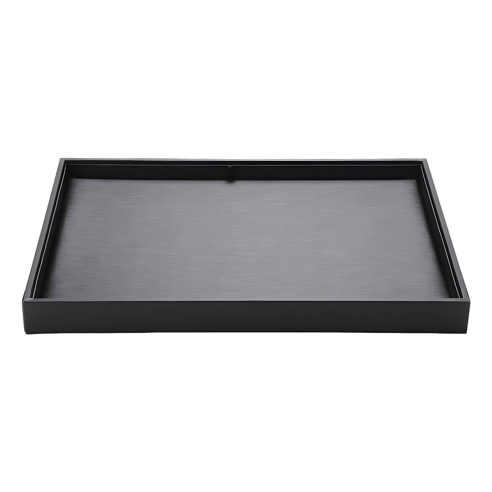 Msioytog Multicolor Necklace Rings Display Holder Practical Black Jewelry Display Tray With Double Sides For Rings And Bracelets Jewelry Holder