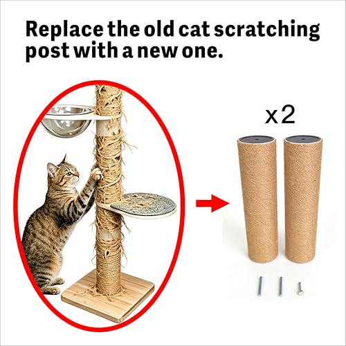 Repuesto poste rascador para gato 17.72 pulgadas miniatura 5