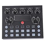 HEMOTON Sound Equipment Live Soundkarte Für Musik Mixing Aufwärmeffekte