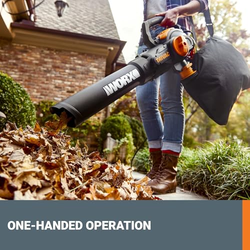 Worx WG512 12 Amp Trivac 3-In-1 Electric Leaf Blower/Mulcher/Yard Vacuum thumb #6