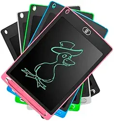 Lousa Tablet Tela Digital Mágica Infantil LCD de 8,5 Polegadas com Caneta para Estudar Escrever e Desenhar (cores sortidas)