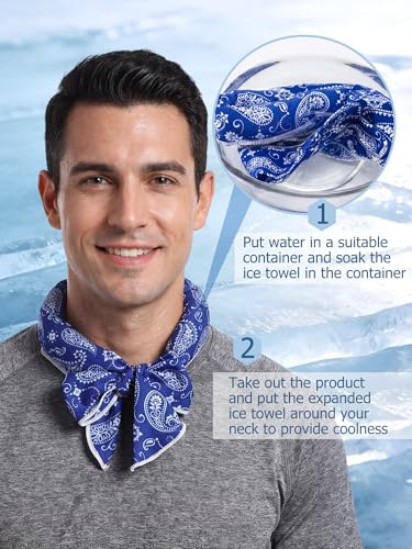 Image of Coume 6 Pack Cooling Neck Wraps