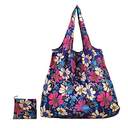 Cabilock Bolsa de Mercadoria Reutilizável Dobrável Grande Capacidade Ecológica Bolsas de Armazenamen