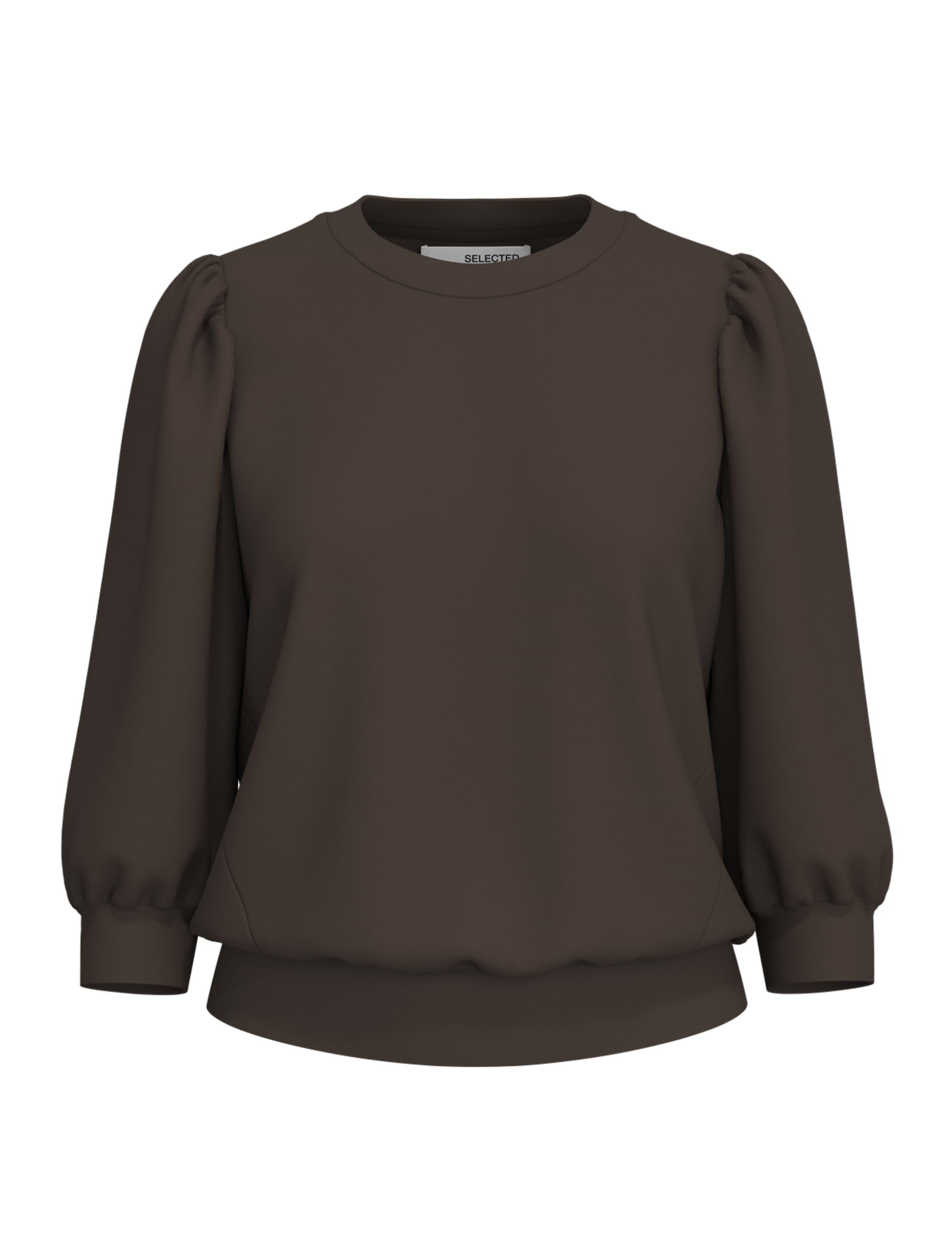 SELECTED FEMME Slftenny 3/4 Sweat Top Noos, Delicioso, XXL