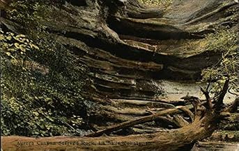 Aurora Canyon Starved Rock, La Salle County, Ill Illinois IL Original Antique Postcard