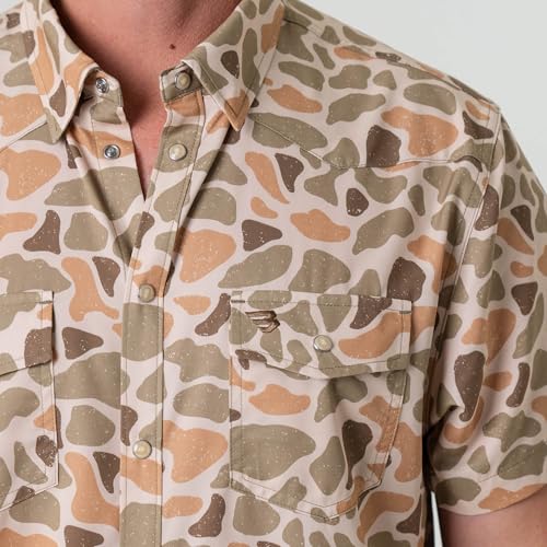 Western Performance Shirt - Venado Camo by BURLEBO4