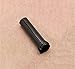DRAG SPECIALTIES Rubber Grip W/Accent Ring & End Caps Blk 17-0556-Bc324 17-0556-BC324