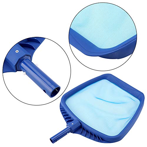 Escumadeira de piscina, Ferramenta para limpeza de sacos rasos de rede fina de malha fina e rasa com