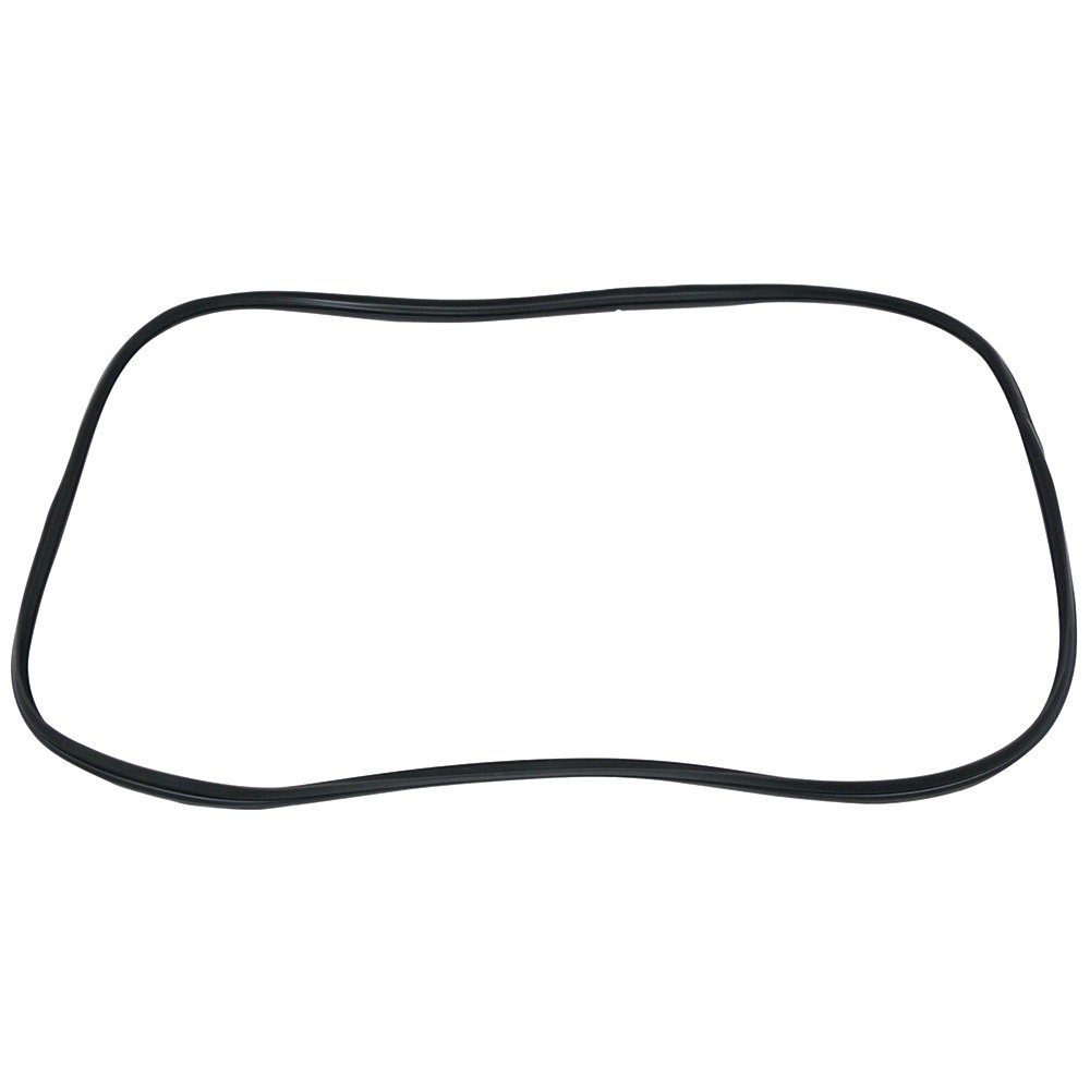 Auto Krafters Compatible/Replacement for Windshield Weatherstrip Seal 1961-66 F-Series 100 250 350 Pickup with Chrome Trim Moulding (C1TB-8103110B)