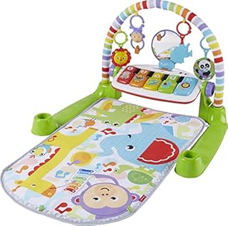 Fisher-Price Deluxe Kick 'n Play Piano Gym, Green, Gender Neutral (Frustration Free Packaging)