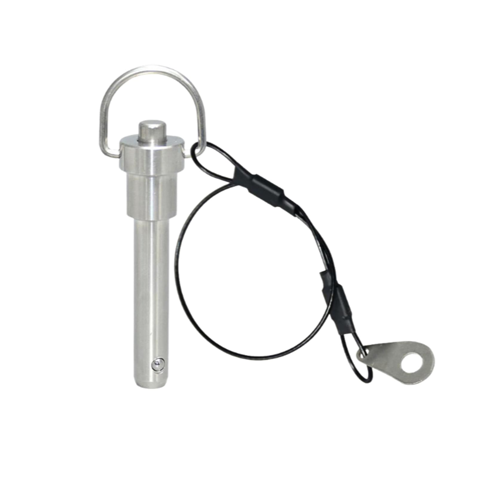Schnellverschlussbolzen aus Edelstahl 1 Stück 8 mm Durchmesser Edelstahl-Federkugelverschluss, Schnellverschluss for Line-Array-Lautsprecher(8x90mm)