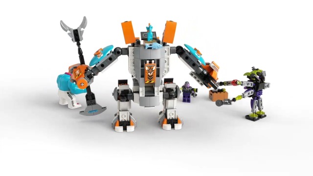 LEGO Monkie Kid Il Mech Power Loader Di Sandy 80036 – Set 520 Pezzi Con 4 Minifigure
