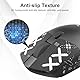 Mouse Grip Tape Set kompatibel mit Logitech G Pro Wireless X Superlight Griptape Gaming Mouse Ultrathin Schweißabsorbierend rutschfest Selbstklebend 0.5mm Gaming Maus Zubehör Griffband, Schwarz
