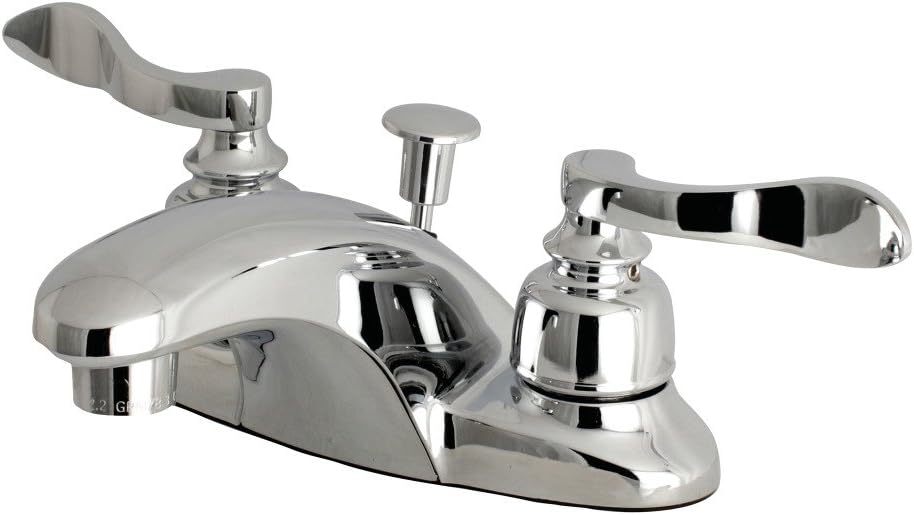Kingston Brass FB8625NFL 4 in. Centerset Bathroom Faucet, Oil Rubbed Bronze