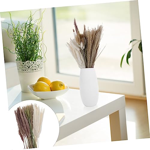 PRETYZOOM 2 Caixas Arreglos Naturales Boho Buquê De Casamento Grama De Seca Grama Seca Para Arranjo