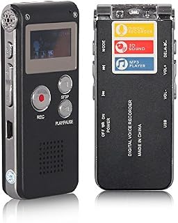 ACEE DEAL Digital Voice Recorder 8GB, Audio Voice Activated MP3 Player with Android